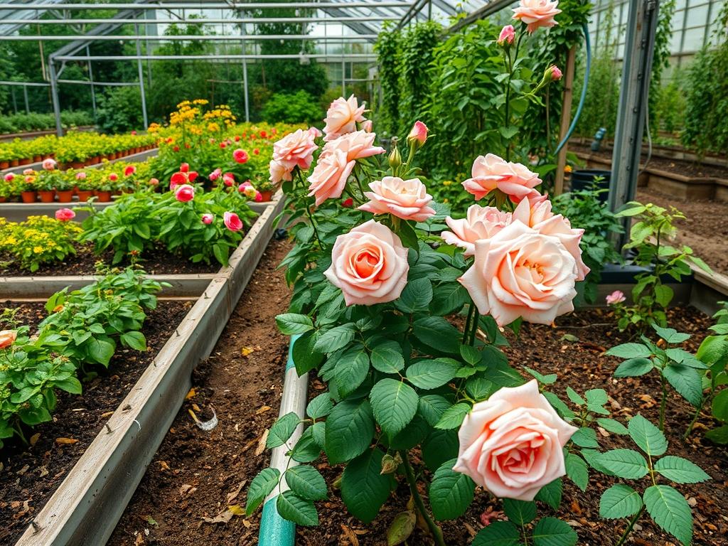 Deadheading Summer Roses